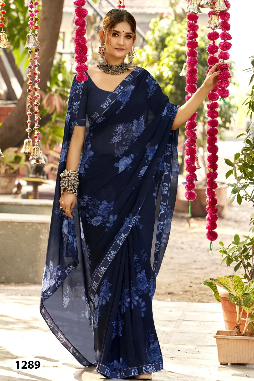Nimakshi Vol 2 By Vallabhi Georgette Printed Saree Orders In India